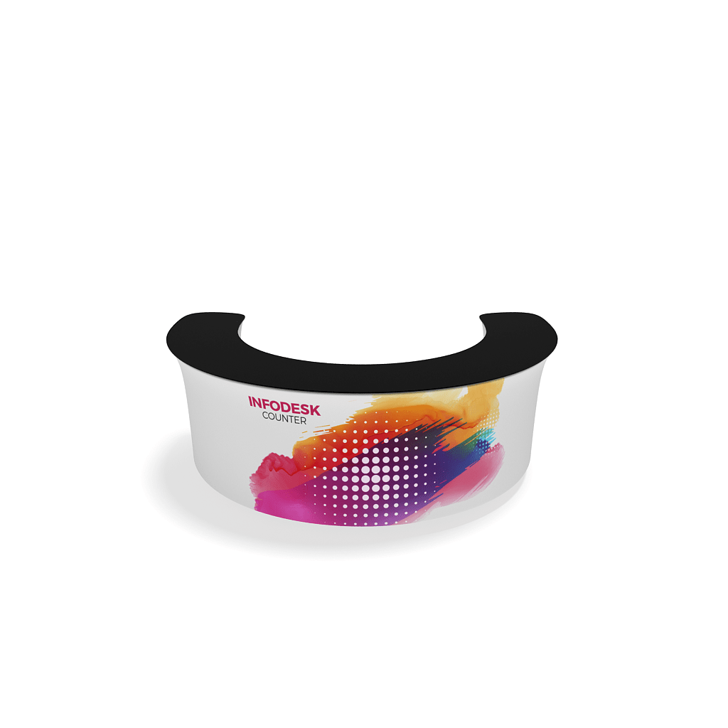 trade show counter display