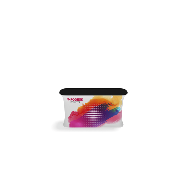 mesas para exposiciones WaveLine Info Desk Counter - 02F
