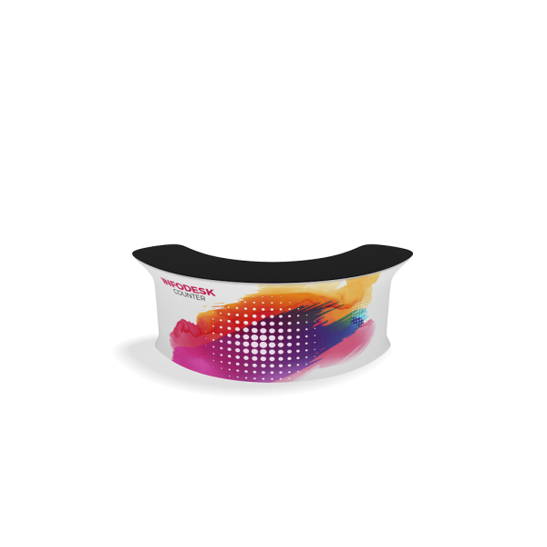 mostrador portátil convexo WaveLine Convex portable Counter - 04CV