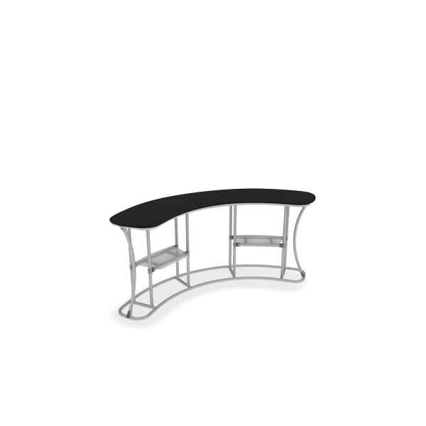 WaveLine counters InfoDesk concave - 03CI