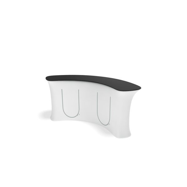 WaveLine counters InfoDesk concave - 03CI