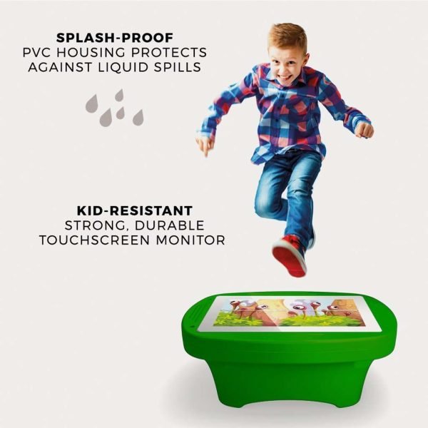 kids tablet Touch Screen table, Jr. Sslab Green