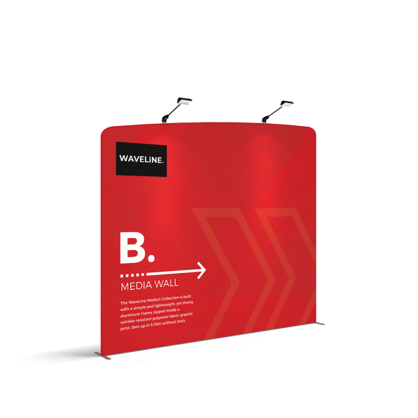 WaveLine Media Displays Wall B - Left