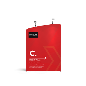WaveLine Media Display Wall C - Right que es un stand