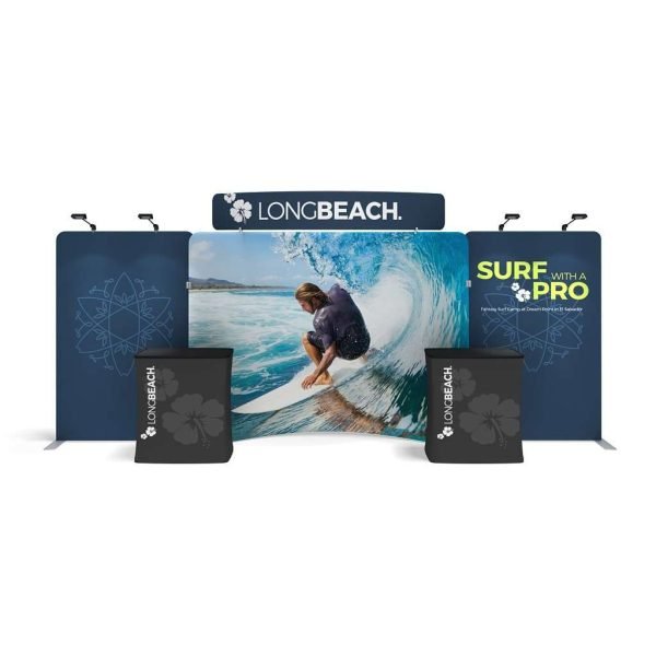 ferias comerciales stand de tela tensada Kit 20ft WLMECE-KG-02