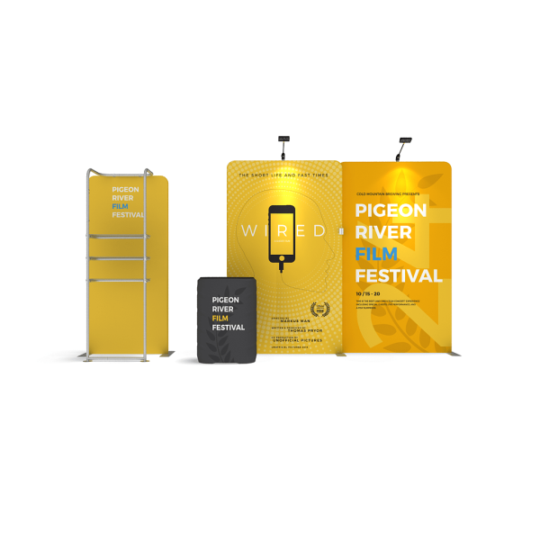 Tension Fabric Display wall kit 03 WaveLine WLMKK-KG-03 armado de stand para exposiciones