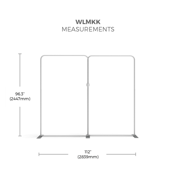 Tension Fabric Display kit 01 WaveLine WLMKK-KG-0`1