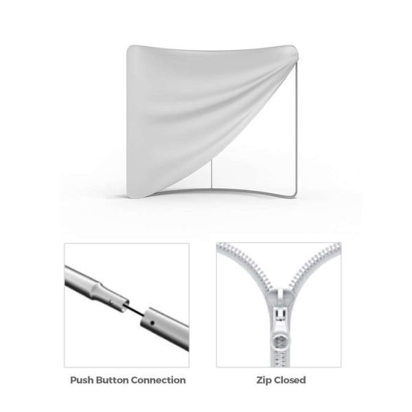 WaveLine Display 8ft Curve