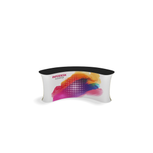 WaveLine counters InfoDesk concave - 03CI