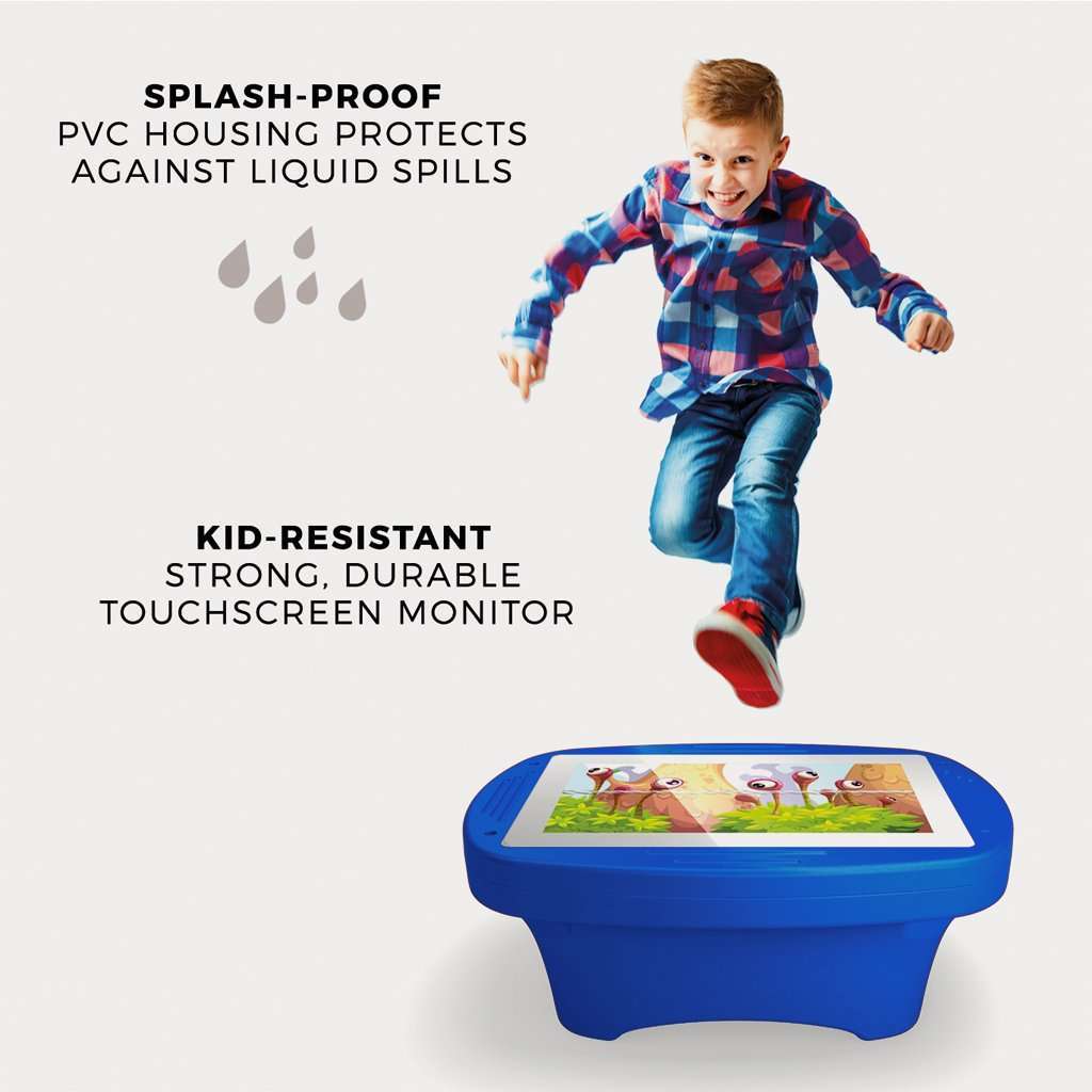 Mesa de juegos táctil para niños, Jr. Sslab Azul - Image 3