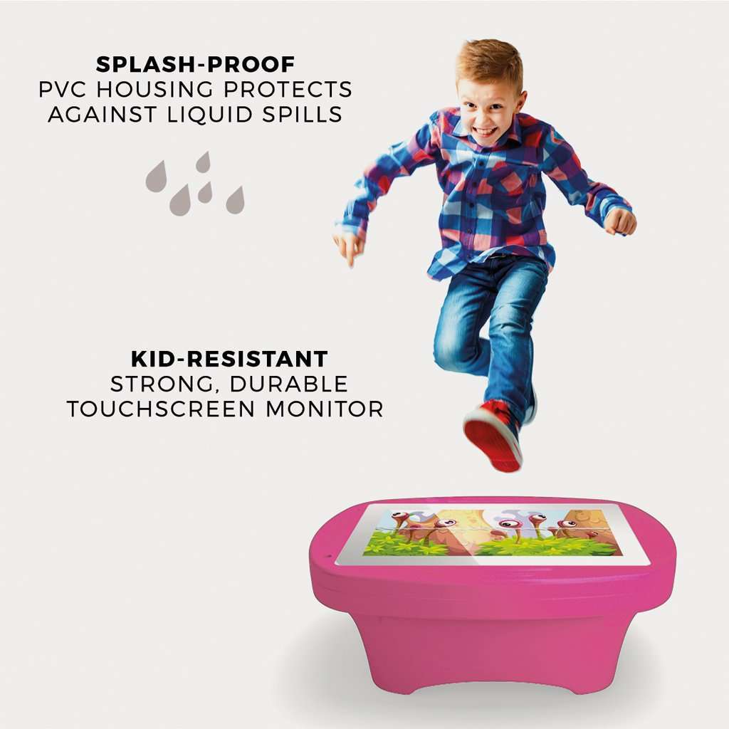 Mesa interactiva táctil para niños, Jr. Sslab Pink - Image 5