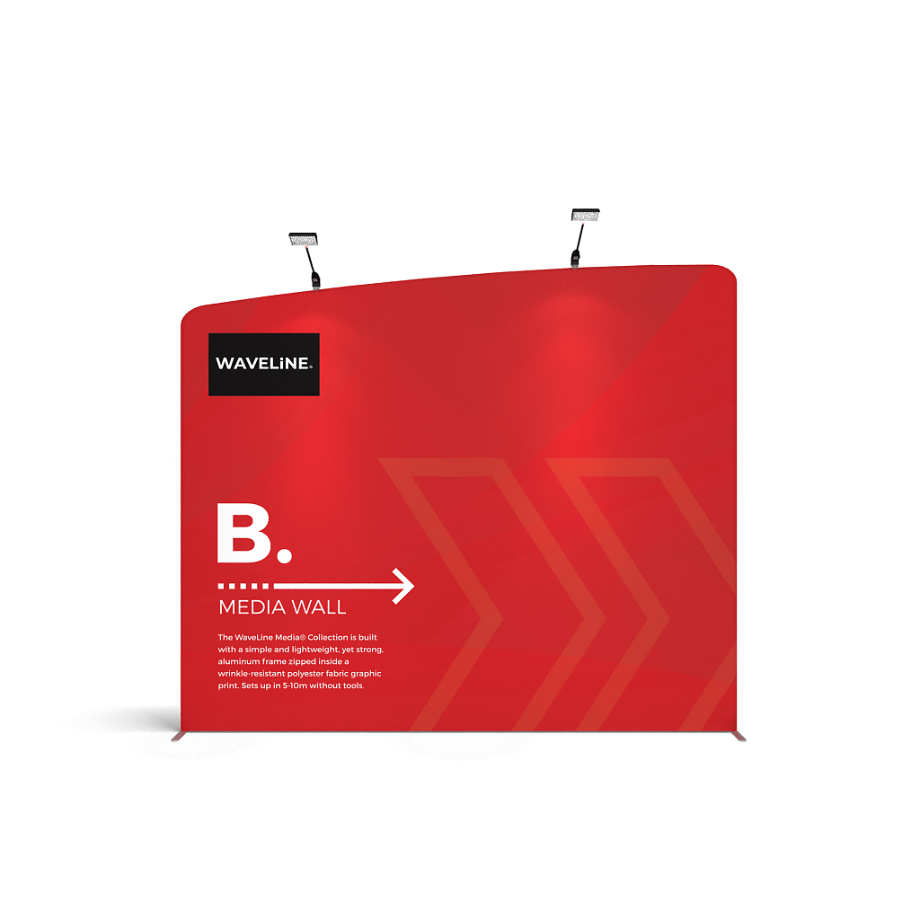 WaveLine Media Displays Wall B - Left