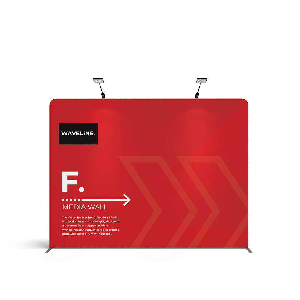 WaveLine Media Displays. Wall F