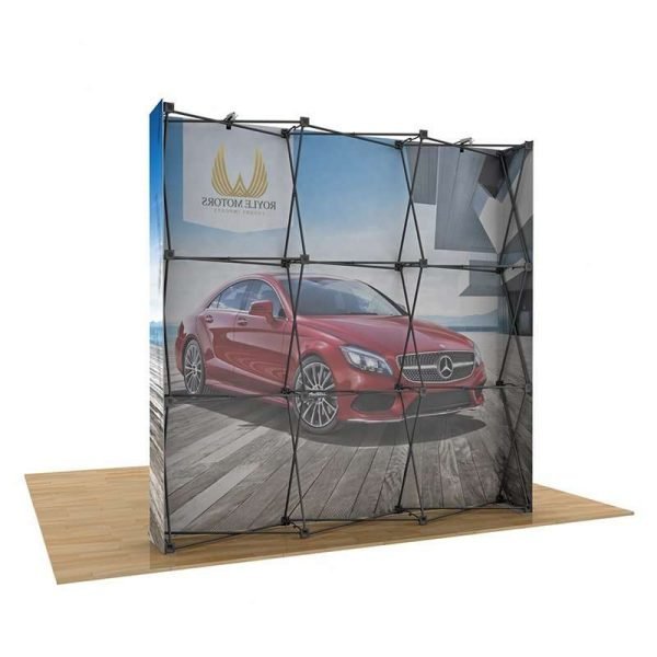tension fabric pop up display