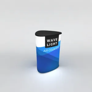 backlit inflatable Portable promotional counter