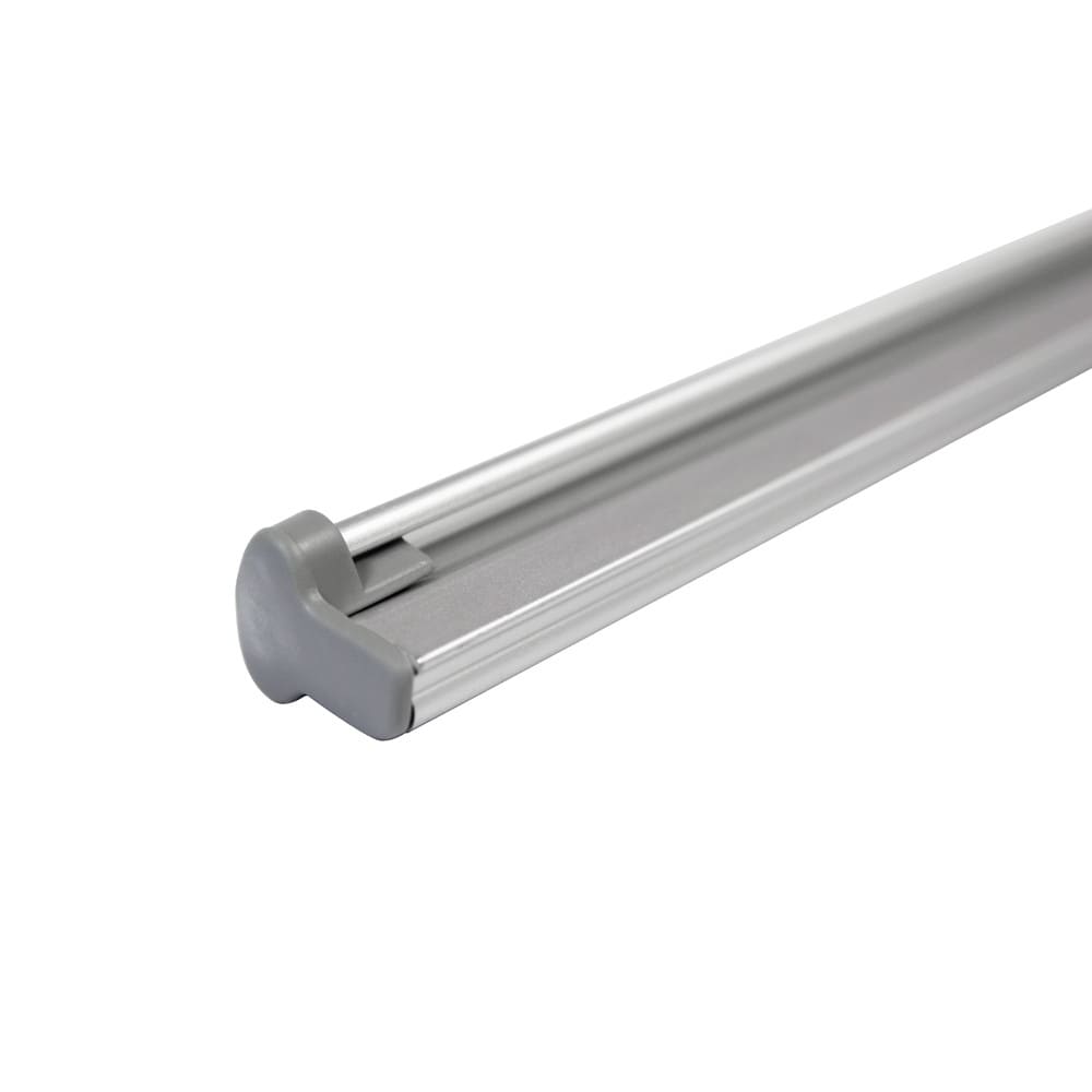 24" Retractable Portable Banner Stand SilverStep