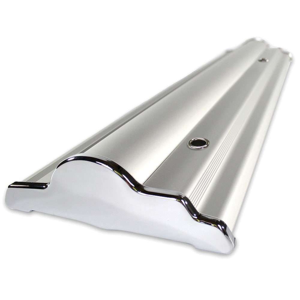 60 In. Wide Banner Stand SilverStep