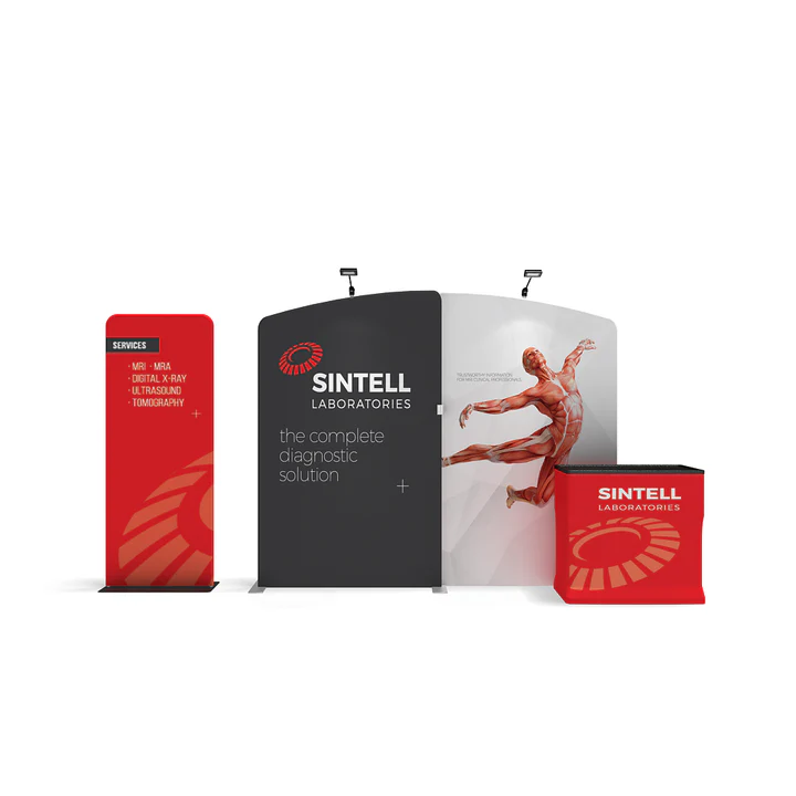 Trade Show Tension Fabric Display WLMAA1-KG-05
