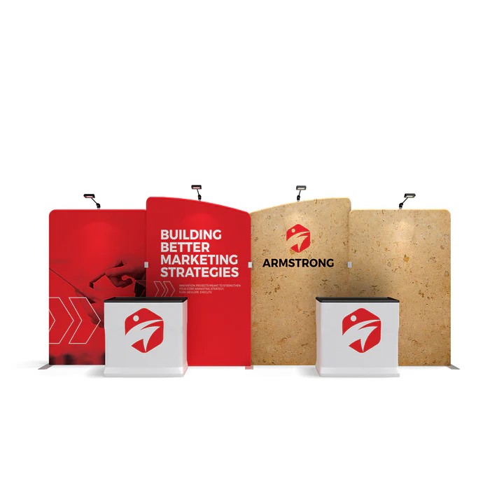 Waveline media AAE kg 02 portable trade show displays