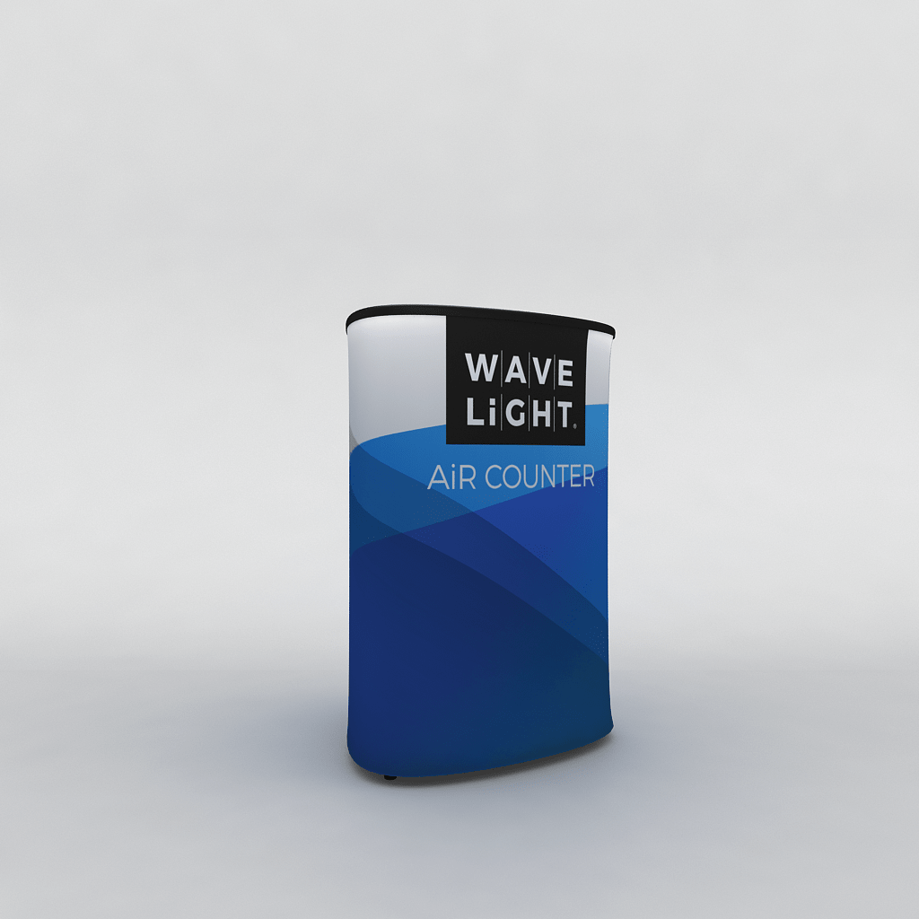 WaveLight Air Triangular Inflatable Backlit Counter