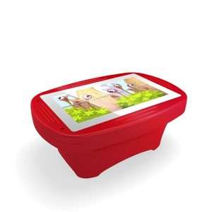Sslab Jr. Red Touchscreen Table: Fun at Their Fingertips