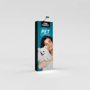 Onefabric 3ft straight display for trade shows