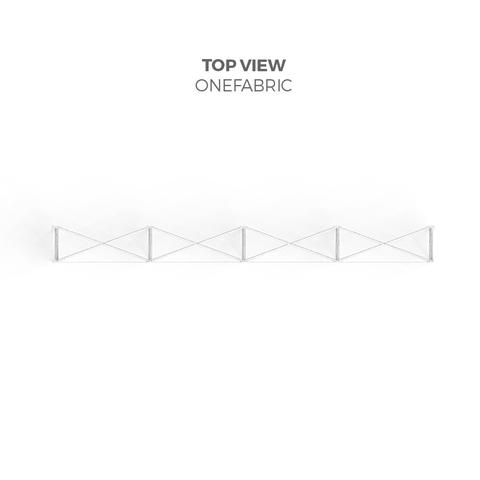 OneFabric 10ft Straight Pop Up Display