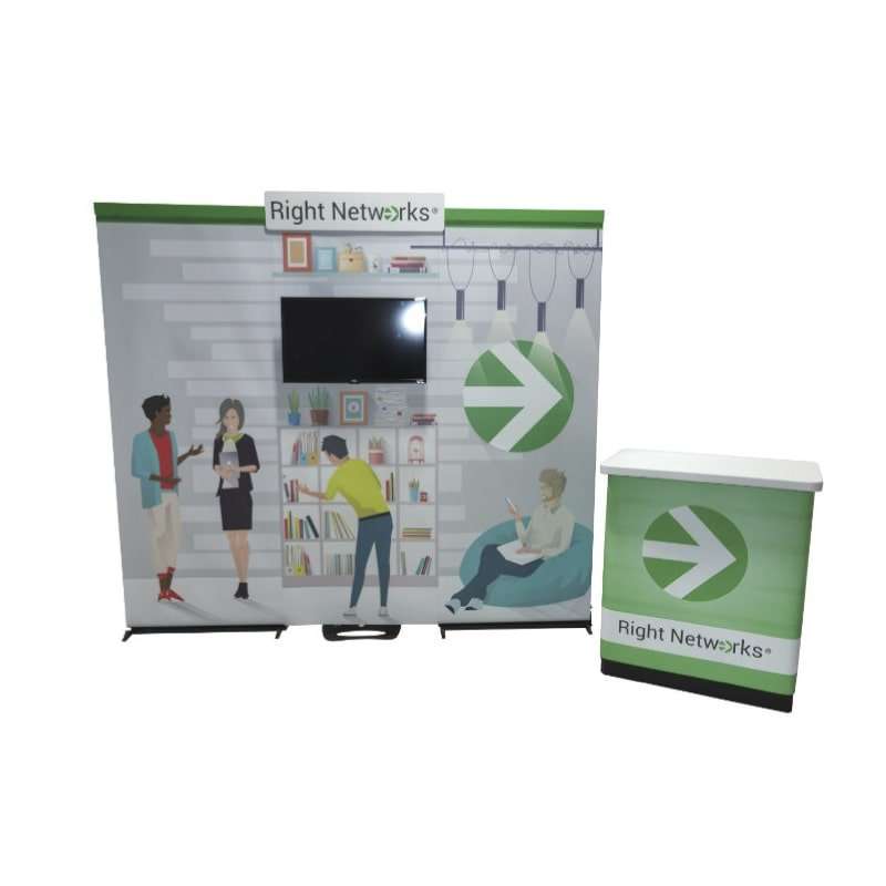 Tiger Link linkable banner stands