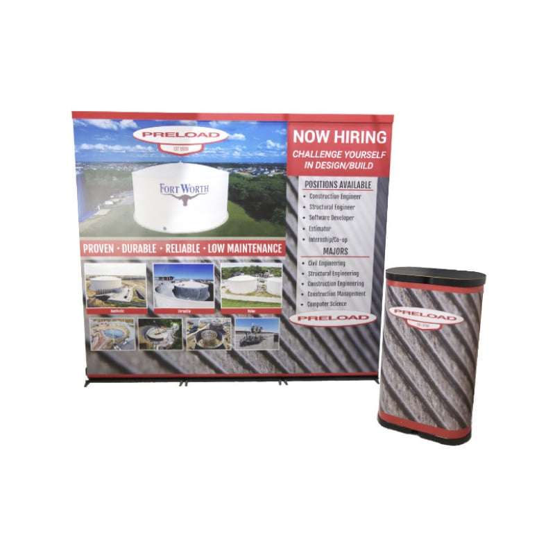Tiger Link linkable banner stands