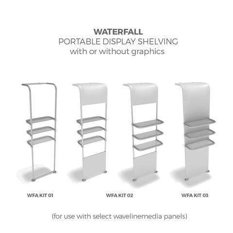 Organize Products: Display Shelving Solutions - WaveLine WLMAE1-KG-03