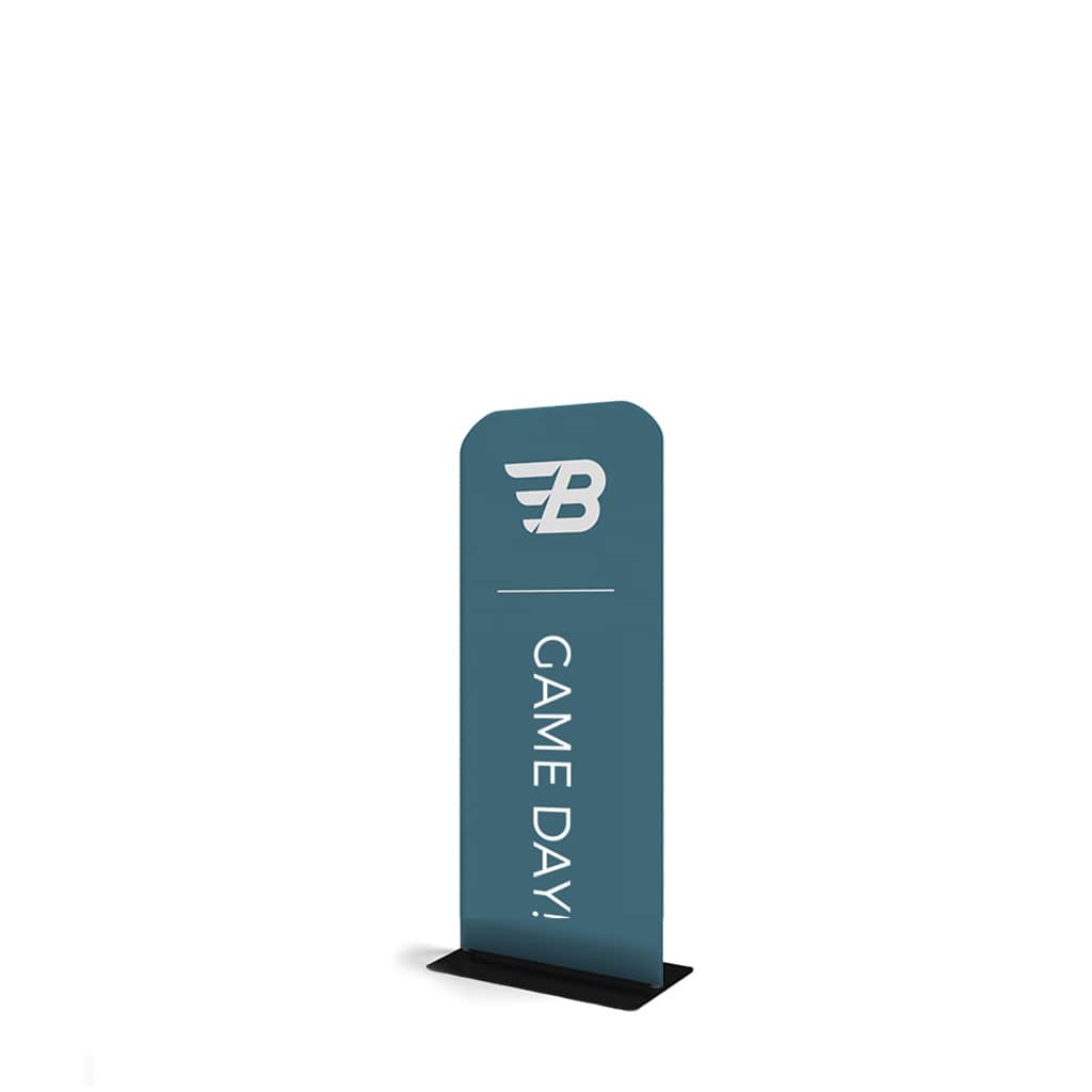 Grab Attention with Ease: Convenient & Portable Standing Banners - 24" Wide Banner Stands