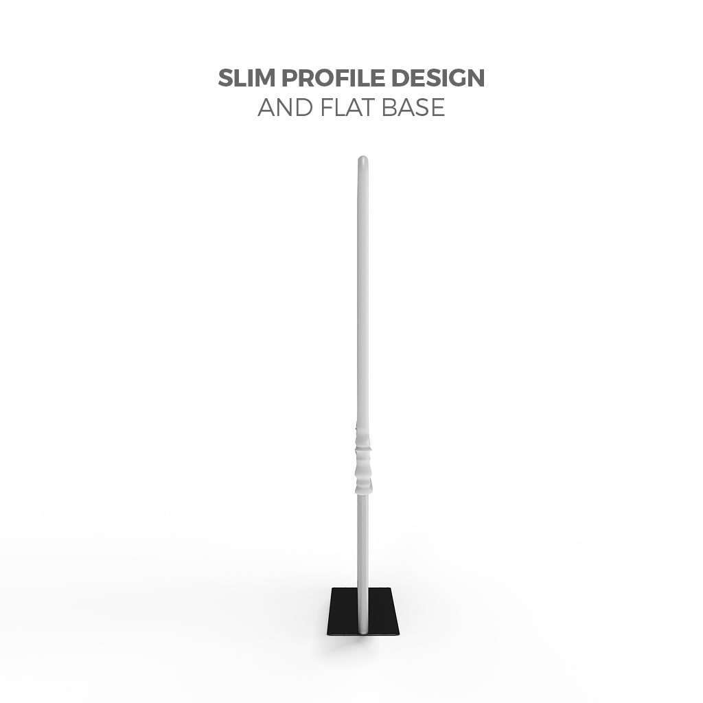 Grab Attention with Ease: Convenient & Portable Standing Banners - 24" Wide Banner Stands