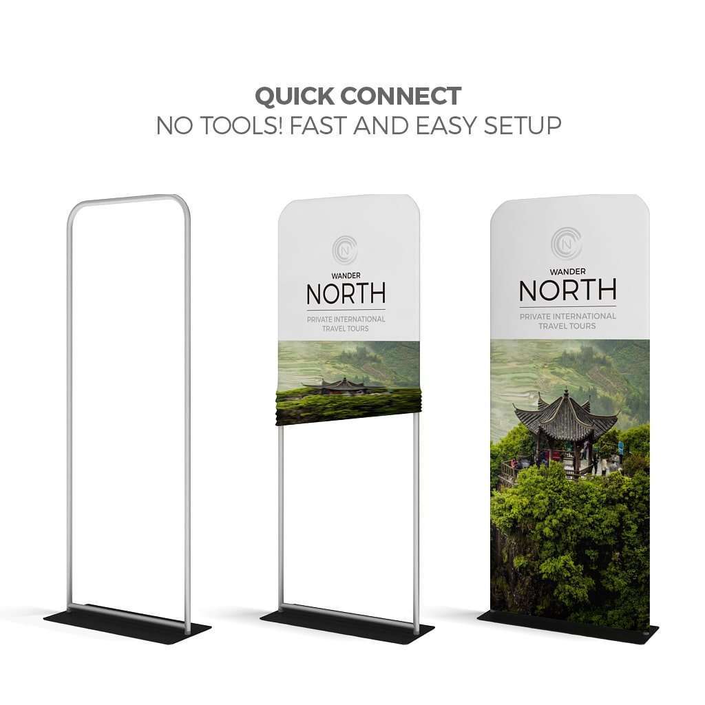 Tension Fabric Banners - The All-Purpose Solution - 36" Wide Banner Stands