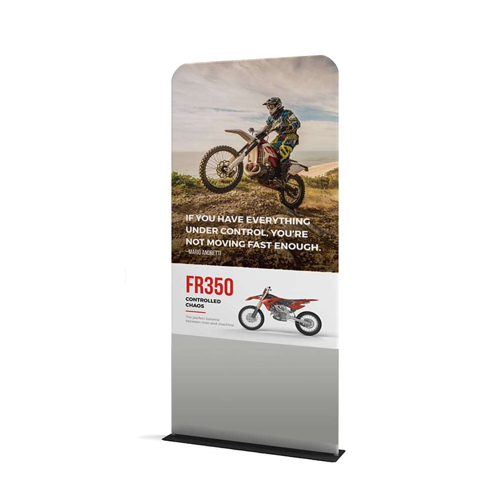Impact, Easy Setup: The Power of Waveline Banner Stands - 48" Wide Displays