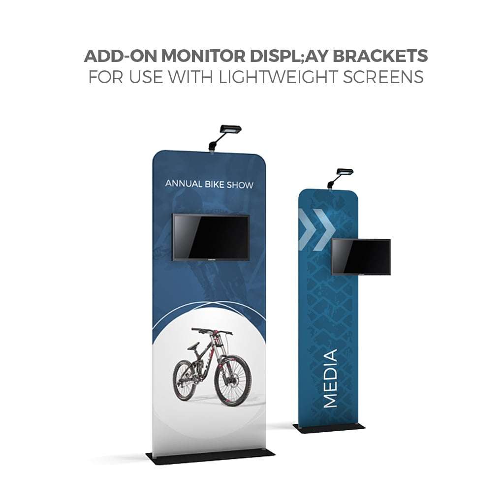 Grab Attention with Ease: Convenient & Portable Standing Banners - 24" Wide Banner Stands