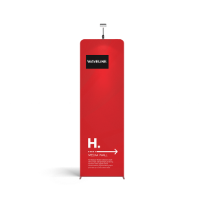 Effortless Impact: WaveLine® Media Portable Display Walls