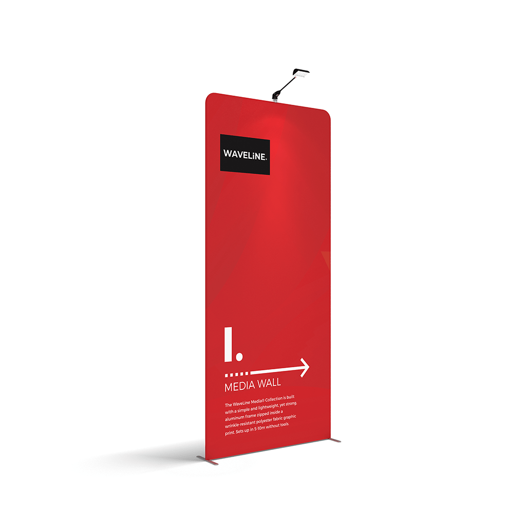 WaveLine Media Trade Show Display Wall I