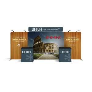 Trade Show Display Exhibits - Attract, Engage, Convert - Kit 20ft WLMEFE-KG-02