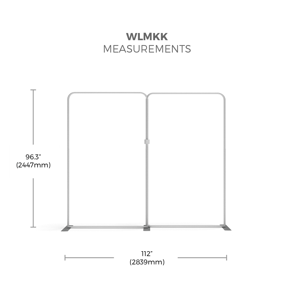 Smart Design, Smart Budget: Affordable Portable Trade Show Booths WaveLine WLMKK-KG-01