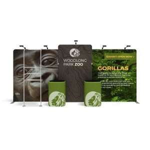 Maximum Impact: Trade Show Shelving Solutions Kit 20ft WLMNKN-KG-03