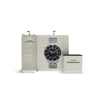 Showcase Products: Trade Show Displays with Shelves - WaveLine WLMDN-KG-03