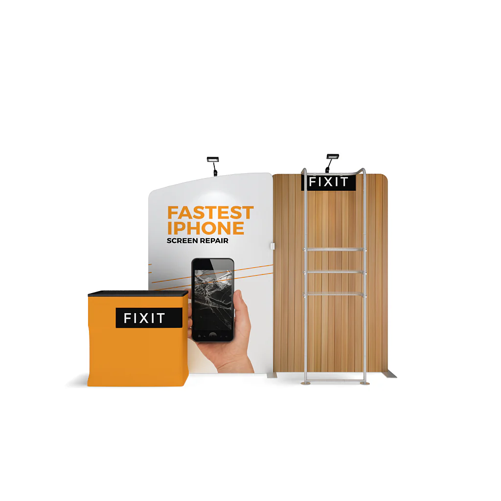 High-Impact Trade Show Booths - WaveLine WLMAE1-KG-05