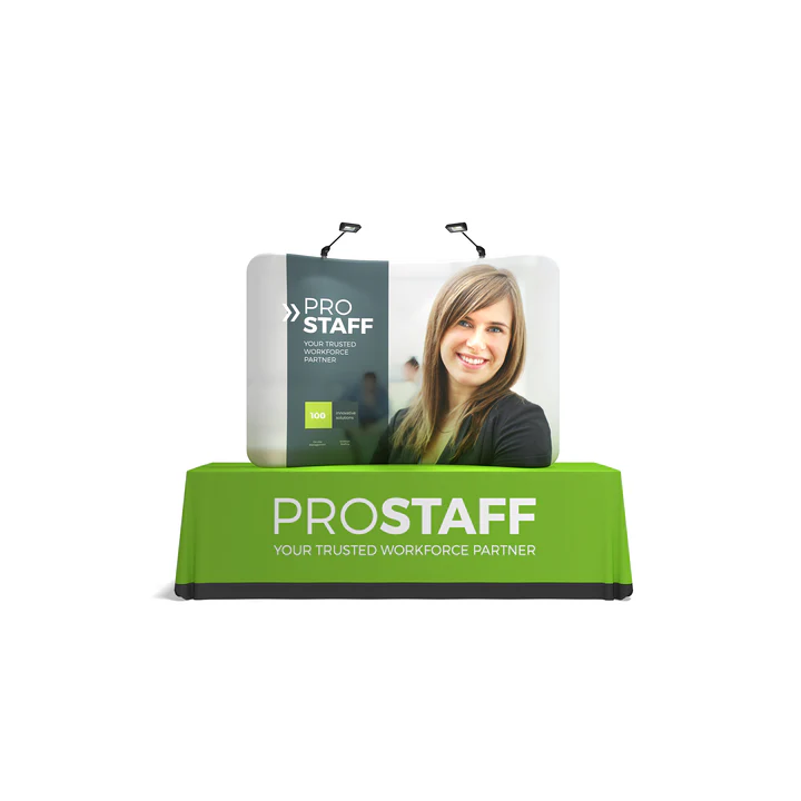 Draped Table Covers For Trade Shows, Events Presentations and Showrooms