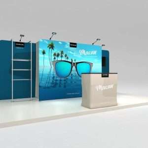 10x20 Custom Fabric Display Outperforms the Competition